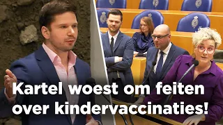 🔥 Van Meijeren (FVD) doet het weer! Heftige CLASH met kartel over kindervaccinaties