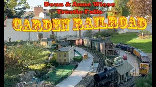 Beautiful Backyard Garden Railroad