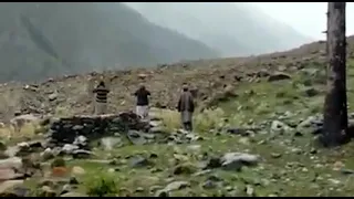 Watch Massive flood in Naltar valley Gilgit Baltistan exclusive video