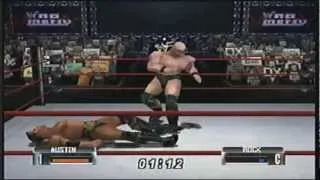 WWF No Mercy: Stone Cold Steve Austin Vs. The Rock w/ Commentary