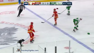 Matthew Tkachuk vs Justin Holl Mar 19, 2021