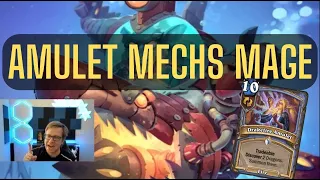 SAVJZ PLAYS AMULET MECHS MAGE! ROAD TO TOP 1000 LEGEND.