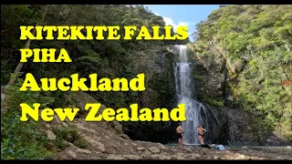 Kitekite Falls. Piha. Waitakare. Auckland. New Zealand. A spectacular bush walk