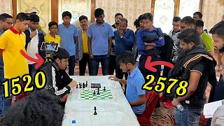 1520 vs 2578 | The game that kept everyone on their toes | Mihir Shah vs GM Aravindh Chithambaram