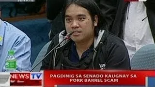 NTVL: Pagdinig ng Senado kaugnay ng pork barrel scam (Sept. 12, 2013 - Part 4)