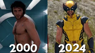 Evolution of Wolverine in MOVIES 2000-2024