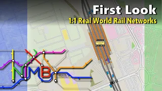 NIMBY Rails: First Look | 1:1 Real World Rail Networks - Build & Simulate