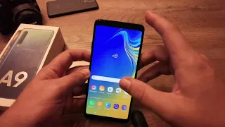 Galaxy A9 2018 unboxing video [Greek]