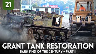 WORKSHOP WEDNESDAY: Greatest tank BARN FIND in Australia! PART II