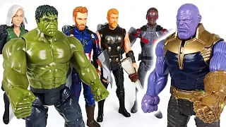 Thanos appeared! Go! Marvel Avengers Infinity War Titan Hero Hulk, Thor, Captain! - DuDuPopTOY