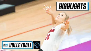 Ohio State vs. Nebraska | Buckeyes, Cornhuskers Go To Five Sets | March 12, 2021 | Highlights