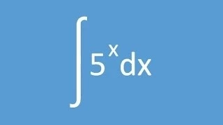 Basic Integration Example 07 (Changing Base of an Exponential Function)