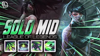 AKALI MONTAGE - SOLO MID | Ez LoL Plays #791 [60 FPS]