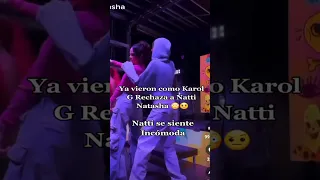 Karol G rechaza a Natti Natasha y luego pasó ésto...