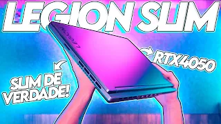 Esse é SLIM DE VERDADE! Review do Legion Slim 5i (i5 13500H + RTX 4050)