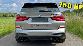 750HP BMW X3M Pure Turbos REVIEW on Autobahn by AutoTopNL