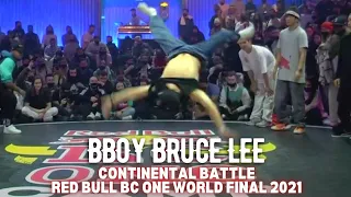 Bboy Bruce Lee (Gamblerz Crew) Is Back! | Red Bull BC One World Final 2021 Continental Battle
