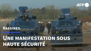 Bassines: dispositif policier important avant la venue de militants écologistes | AFP