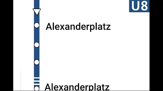 Ansage Alexanderplatz Linie U8 Alt und Neuer Gong BVG Berlin