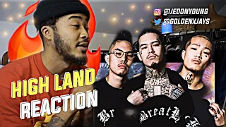 BAD HOP - High Land feat. Tiji Jojo, Vingo & YZERR | GOLDENJAYS REACTION! 🔥