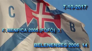 MOURA 58   7 10 2017 F.BENFICA ( FÓFÓ ) 2005 - BELENENSES 2006