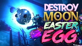 BLACK OPS 3 ZOMBIES: DESTROY THE MOON EASTER EGG! (THE GIANT)