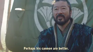 Anjin Impresses Everyone With English Naval Cannon Kashigi Yabu Agrees Shogun Episode 4