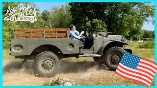 ESSAI DODGE 4X4 WC-51 MILITAIRE :  échappement libre 🇺🇸