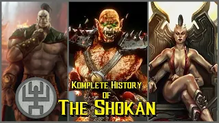 Komplete History of the Shokan | Mortal Kombat Lore