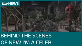 Behind the scenes of new I'm A Celebrity camp at north Wales' Gwrych Castle | ITV News