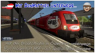 Mit DonMattheo unterwegs - auf der Drautalbahn (A)