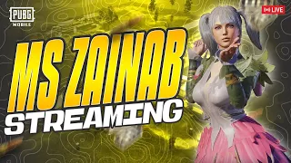 MS ZAINAB IS LIVE | PUBG MOBILE LIVE PAKISTAN & GTA V ONLINE STREAM