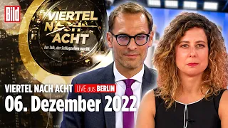 🔴 Viertel nach Acht – 06. Dezember 2022 | u.a. mit Jessica Hamed, Jan Schäfer und Tobias Bauschke