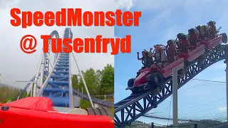 SpeedMonster @ Tusenfryd - Front Seat and off ride view