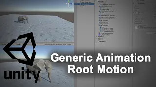Unity Generic Animation Root motion setup