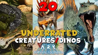 20 Underrated Dinos/Creatures & Why You SHOULD Tame Them In ARK: Survival Ascended!