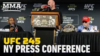 UFC 245: Usman vs. Covington Press Conference - MMA Fighting