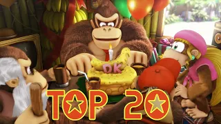 Donkey Kong Music Best video game music top 20 songs SNES and NES Best of Nintendo music