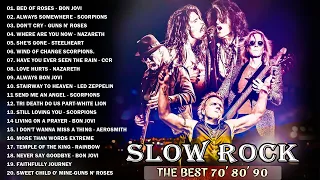 HARD ROCK 80S 90S - Guns & Roses, Bon Jovi, Def Leppard, Aerosmith, White Lion | NON-STOP PLAYLIST