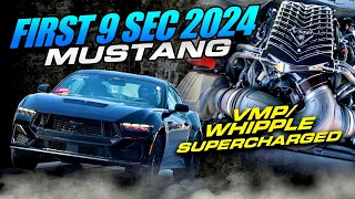 First 9-Second 2024 Mustang GT | VMP/Whipple Supercharged 5.0 Ford goes 143 mph 810 HP! Too Easy?