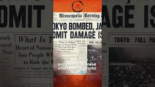 #11 🛩️🇺🇸 From Pearl Harbor to Tokyo: The Doolittle Raid's Bold Reversal!  #wwii #history