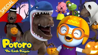 Pororo and the Ghost T-REX | Halloween T-REX | Halloween Song | Pororo English