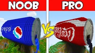 Minecraft - NOOB vs PRO : PEPSI vs COCA COLA in Minecraft ! AVM SHORTS Animation
