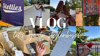 VLOG | wine farms, stellies apartment hunting, officially a honours student | SOUTH AFRICAN YOUTUBER