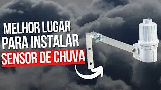 Onde instalar meu Sensor de Chuva Rain Bird?