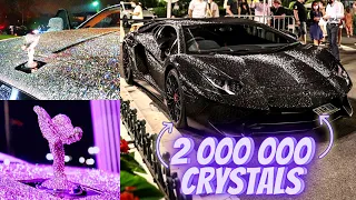 Lamborghini Covered In 2,000,000 Crystals