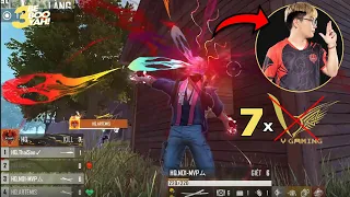 [Highlight] Hạ Gục 7 mạng của một đội! | Free Fire Pro Scrim - Mùa 3 | @HEAVYgg