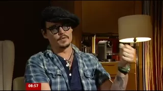 Johnny Depp BBC Breakfast Interview 07-11-2011