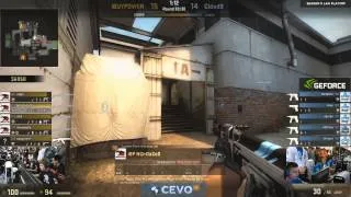 Insane force-buy by Cloud9 and Shroud in CEVO finals 15-14 against IBP