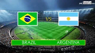 Brazil vs Argentina | PES 2019